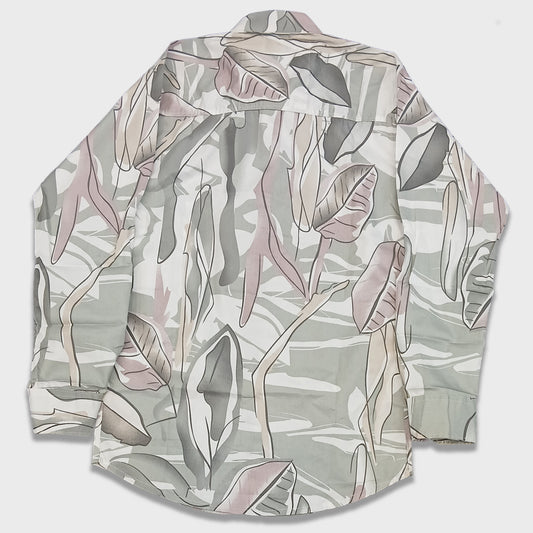 Pariari Boys Botanical Camo Full-Sleeve Shirt