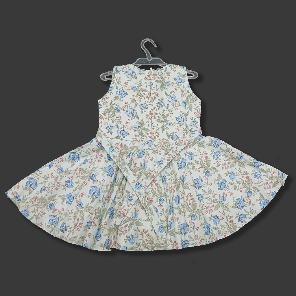 Pariari Girls Floral Sleeveless Dress