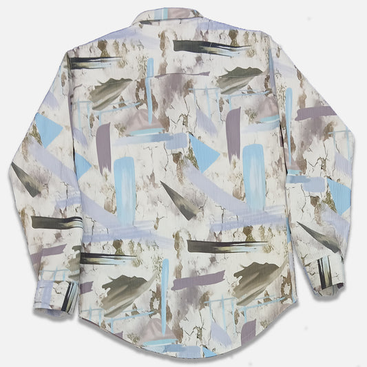 Pariari Boys Abstract Printed Full-Sleeve Shirt