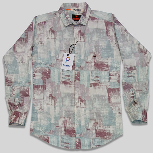 Pariari Boys Abstract Art Shirt