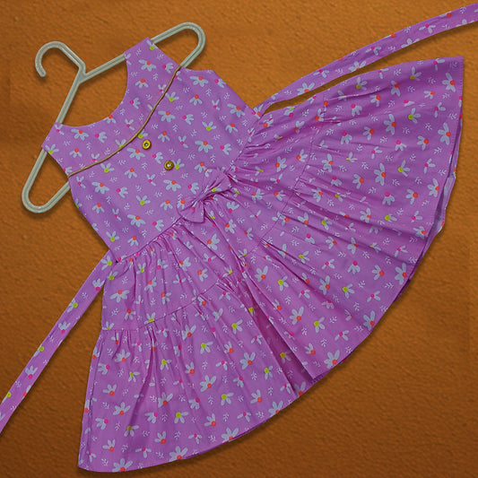 Pariari Girls Floral Sleeveless Dress