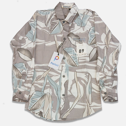 Pariari Boys Tropical Printed Shirt