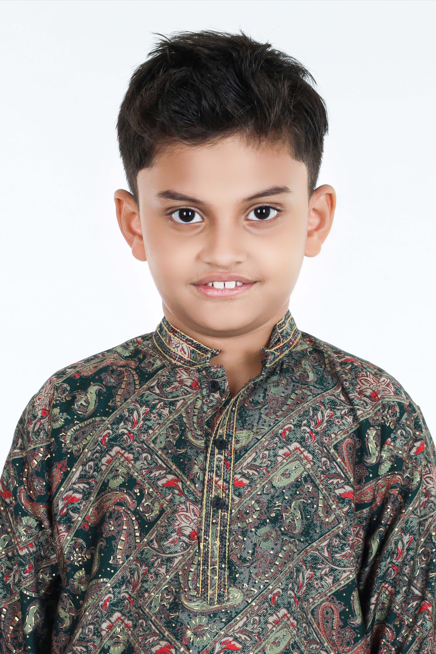 Pariari Boys Partywear Kurta Trouser Set