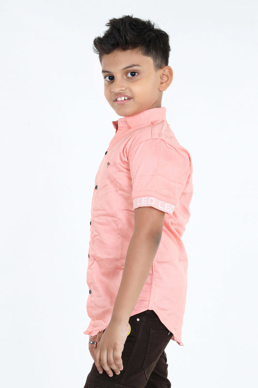 Pariari Boys Polycotton Half Sleeves Shirt