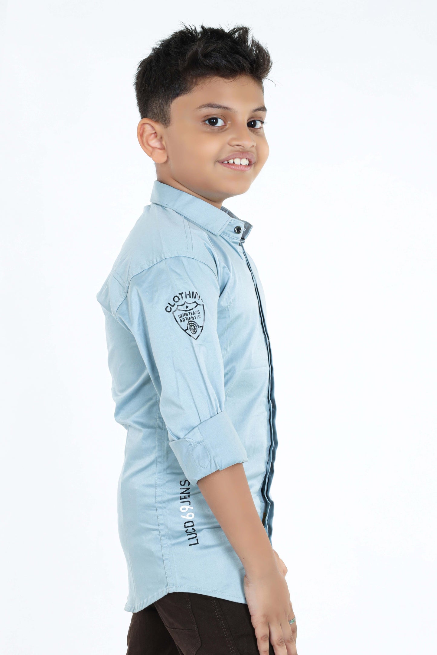 pariari boys polycotton full sleeves shirt