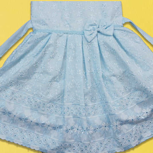 pariari girls Colorful Artistic Design Cotton Frock