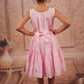 Pariari Girls Sleeveless Pink Polka Princess Frock