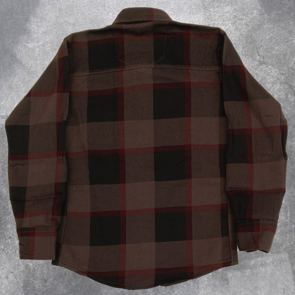 Pariari Boys Urban Plaid Shirt