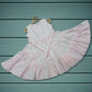 pariari Girls Pink Floral Dress
