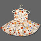 Pariari Girls Multicolour Polka Dot Sleeveless Dress