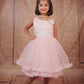 Pariari Girls Elegant Pink Princess Dress