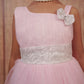 Pariari Girls Elegant Pink Princess Dress