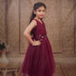 Pariari Girls Sleeveless Bow Fitted Party Dress
