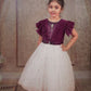 Pariari Girls Velvet & Tulle Sparkle Party Dress