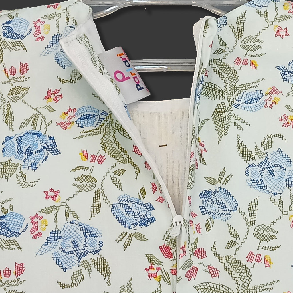 Pariari Girls Floral Sleeveless Dress