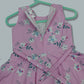 pariari Girls Pink Floral Sleeveless Dress for Girls