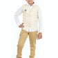 Pariari Boys Partywear shirt, jacket and chinos set