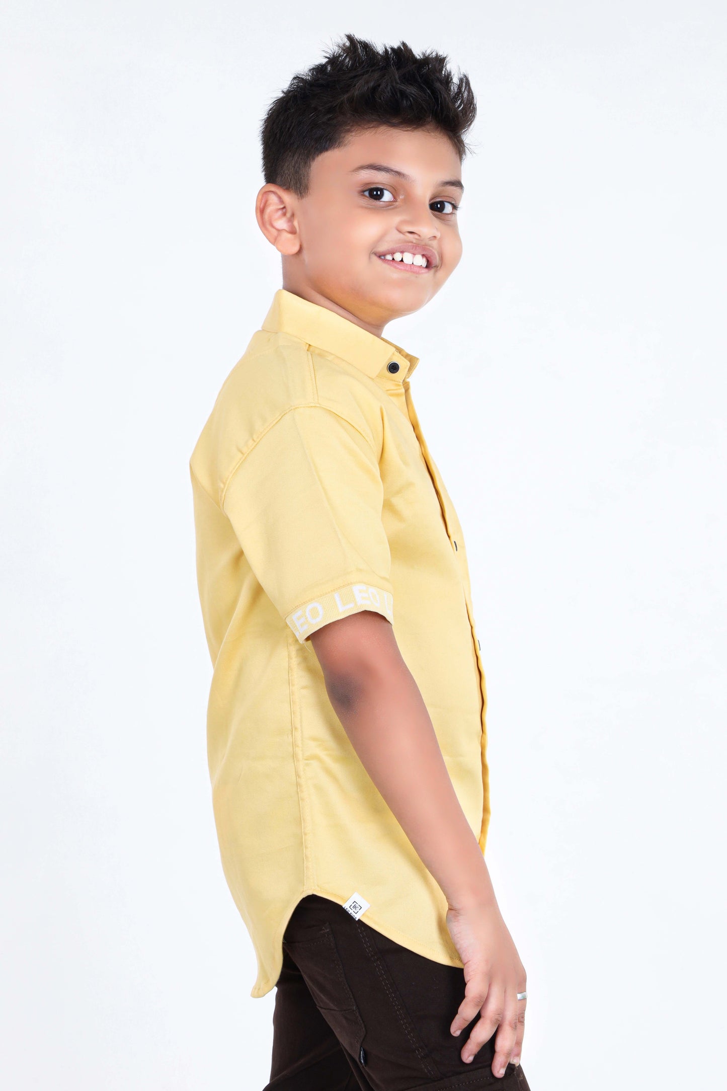 Pariari Boys Polycotton Half Sleeves shirt