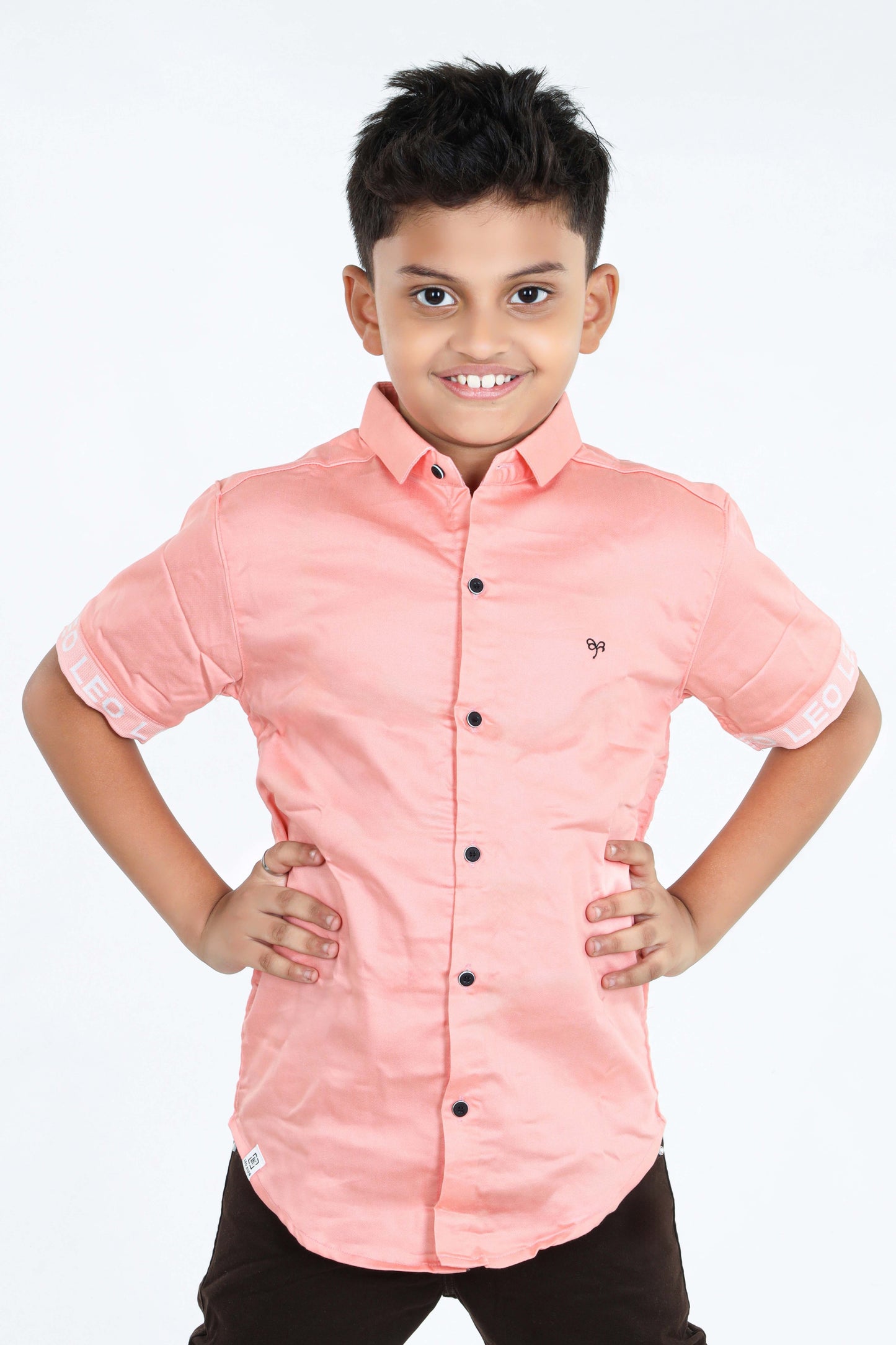 Pariari Boys Polycotton Half Sleeves Shirt
