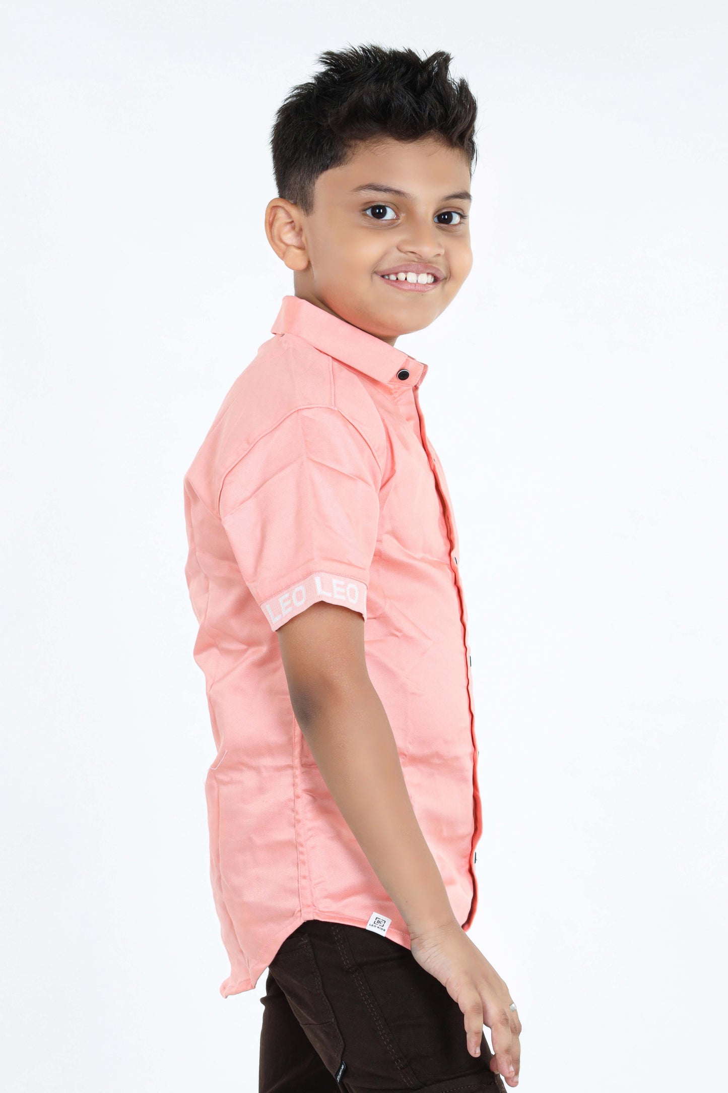 Pariari Boys Polycotton Half Sleeves Shirt