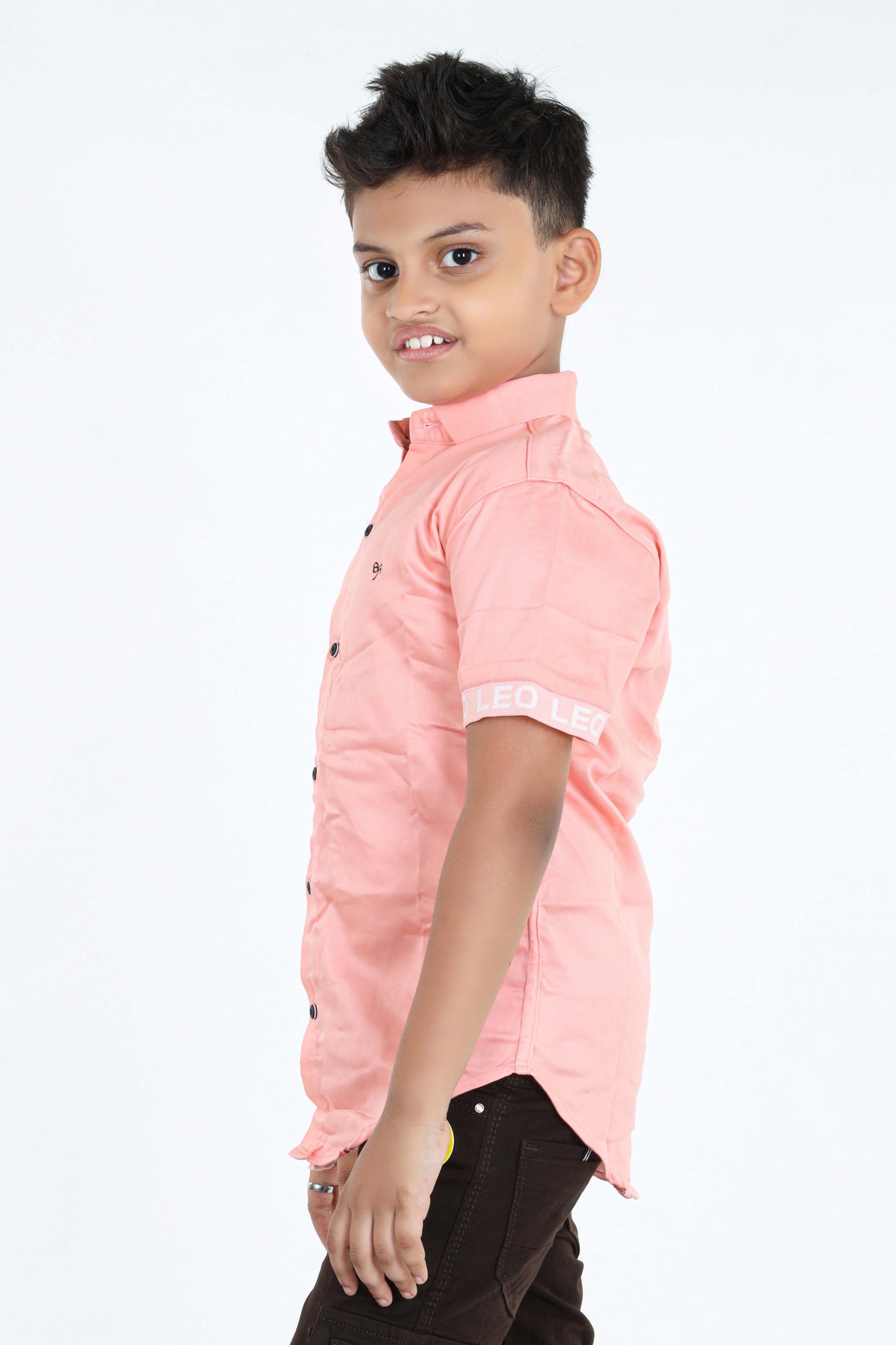 Pariari Boys Polycotton Half Sleeves Shirt