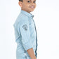 pariari boys polycotton full sleeves shirt