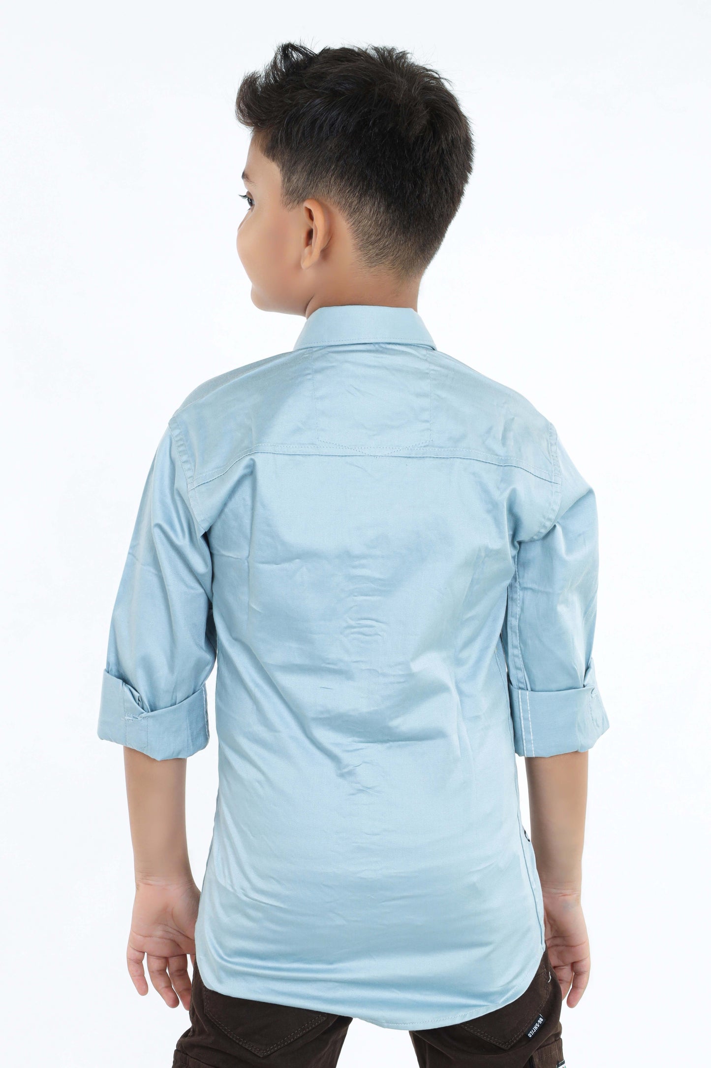 pariari boys polycotton full sleeves shirt