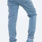 Pariari Boys blue chinos with key ring and belt