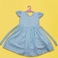 pariari girls Colorful Artistic Design Cotton Frock