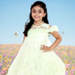 pariari girls polyester flared party dress