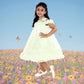 pariari girls polyester flared party dress
