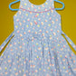 Girls' Floral Print Sleeveless Dress