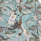 Pariari Boys Aqua Abstract Full-Sleeve Shirt