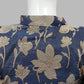 Pariari Boys Royal Blue Floral Embroidered Blazer Suit Set