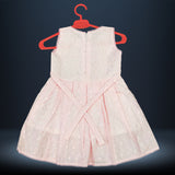 Pariari Girls Sleeveless Embroidered Dress