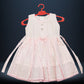 Pariari Girls Sleeveless Embroidered Dress