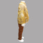 Pariari Boys Golden Blazer Suit Set