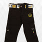 Pariari Boys Brown Cargo Jeans with Belt
