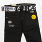 Pariari Boys Trendy Black Slim-Fit Jeans with Stylish Belt